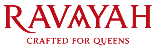 Ravayah luxury jewellery brand logo – premium fashion jewellery for women, Crafted for Queens